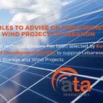 ATA Renewables to advise on Procurement of PV + Storage and Wind Projects in Lebanon
